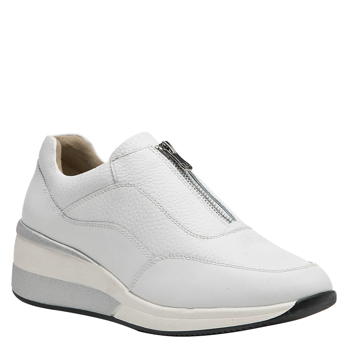 16 HRS - Zapatilla Urbana Mujer Cuero Blanco 16 Hrs
