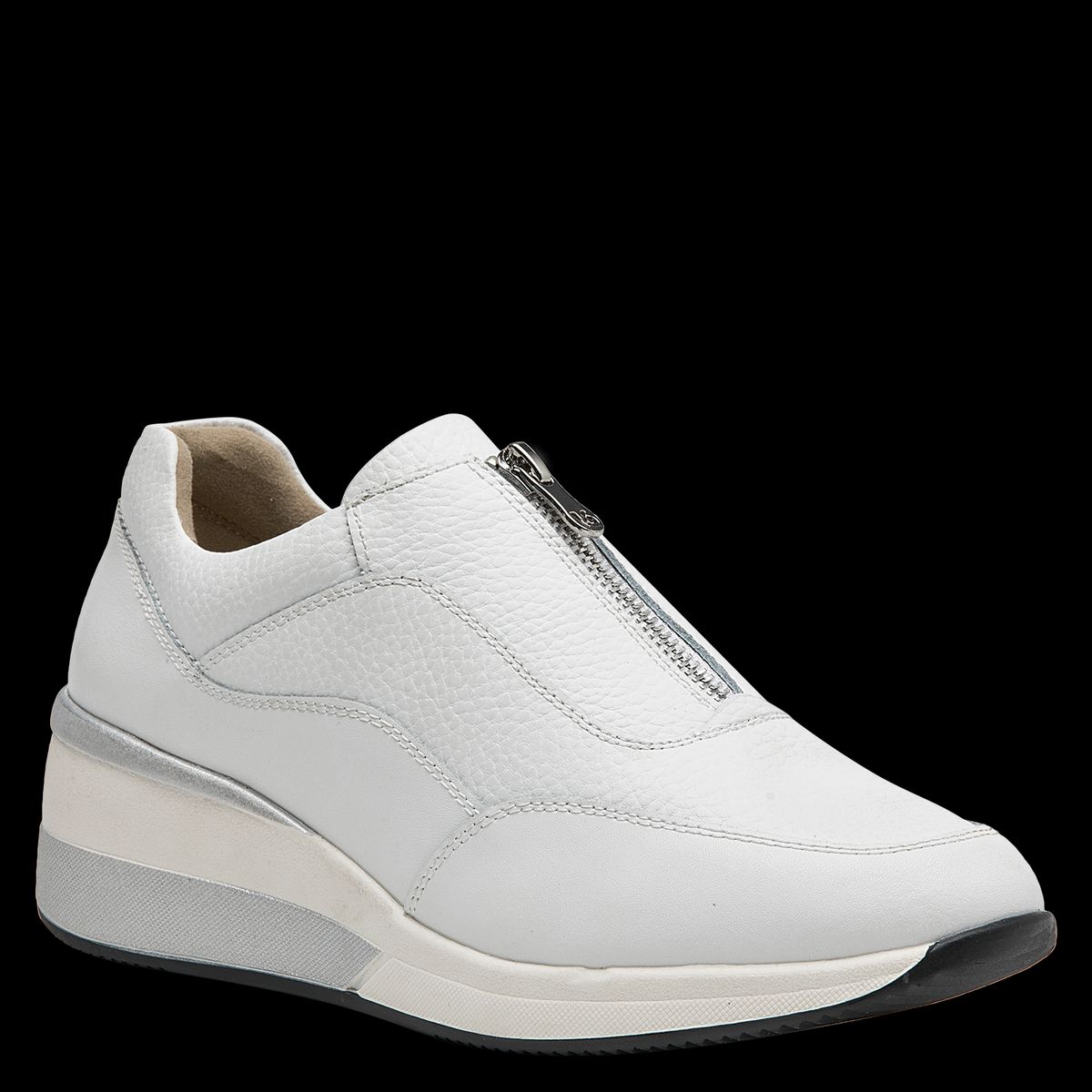 16 HRS - Zapatilla Urbana Mujer Cuero Blanco 16 Hrs