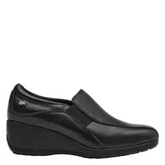 16 HRS - Zapato Casual Cuero Mujer Negro