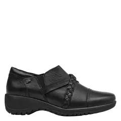 16 HRS - Zapato Casual Mujer Cuero Negro