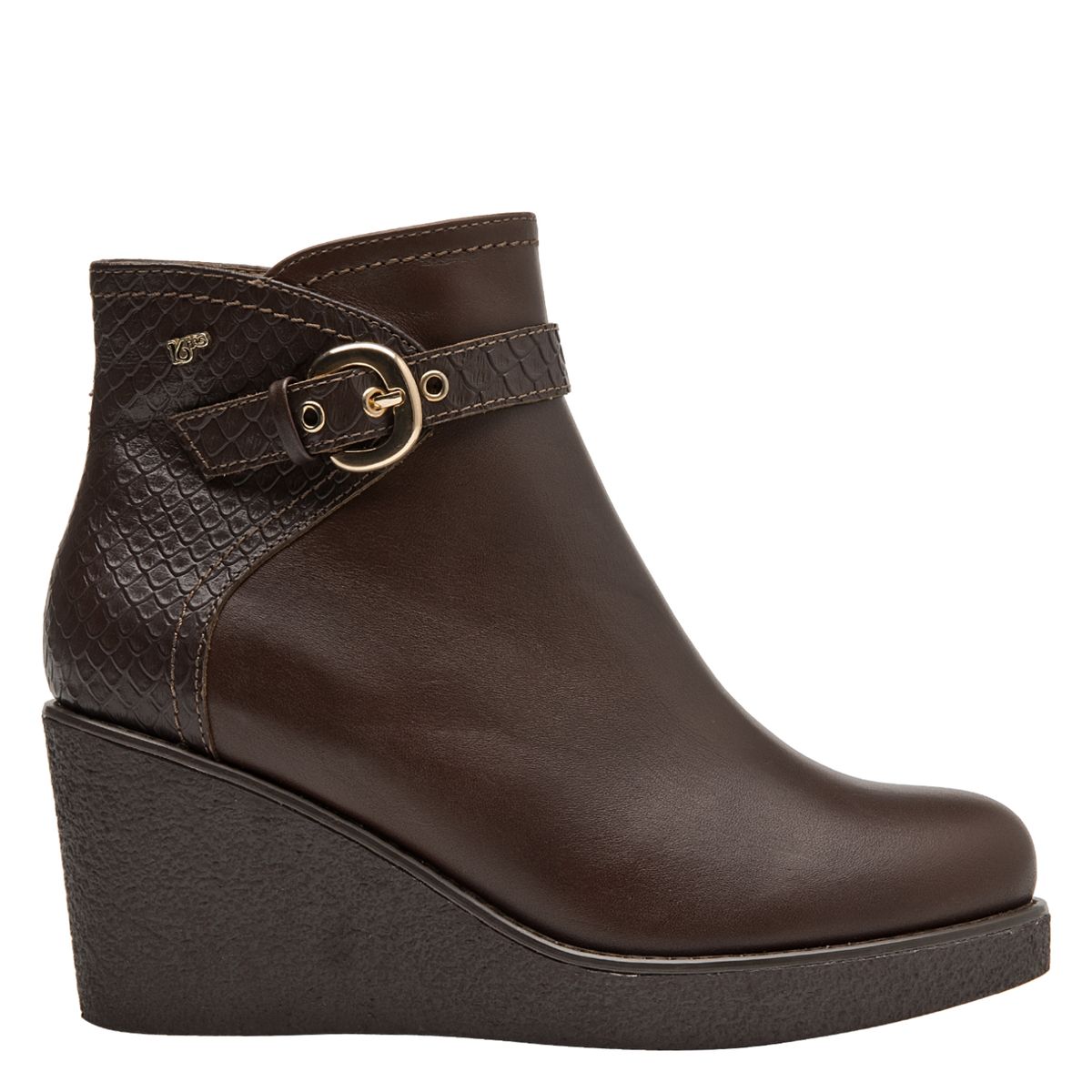 16 HRS - Botín Mujer Cuero Café 16 Hrs