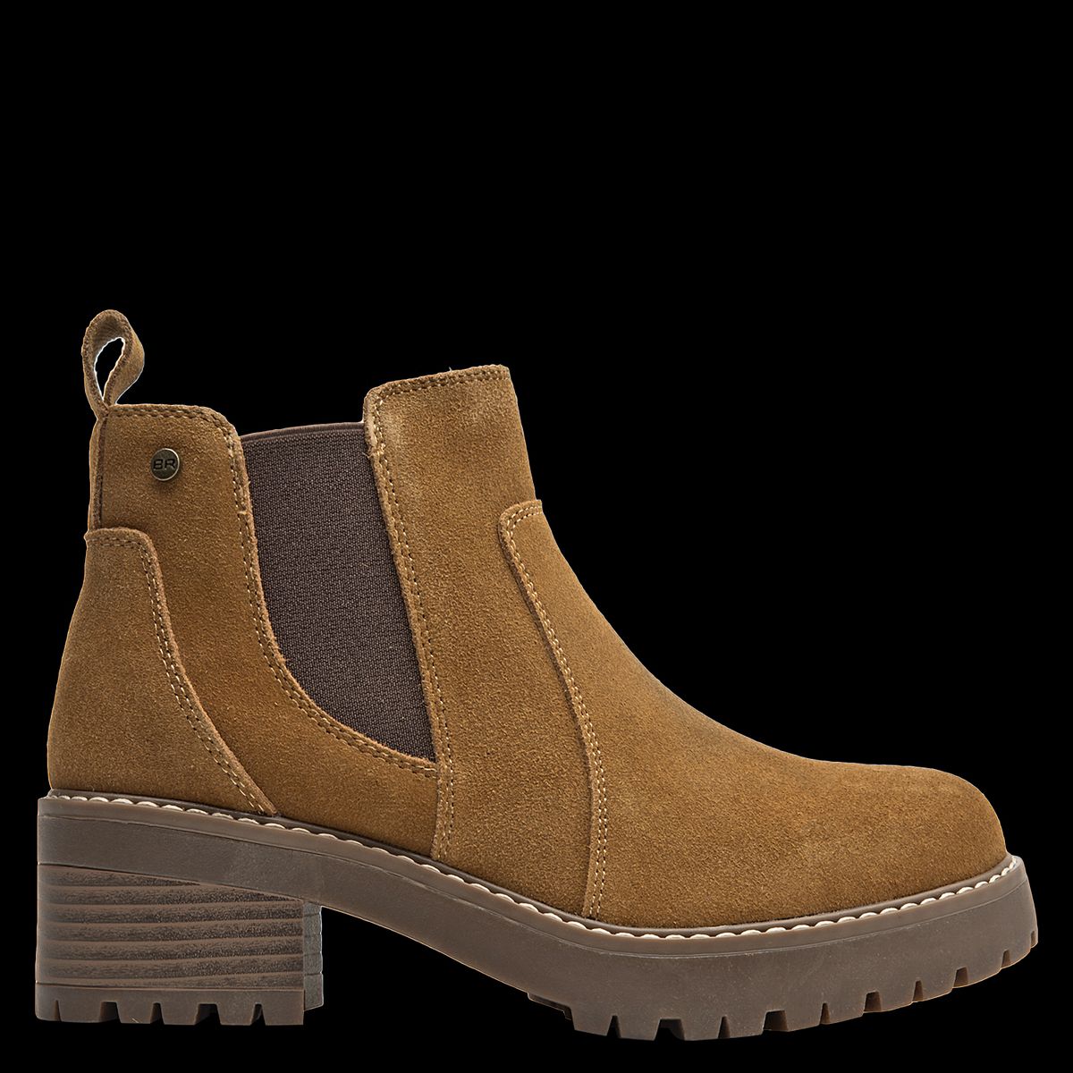 BRUNO ROSSI - Botín Mujer Cuero Café Bruno Rossi