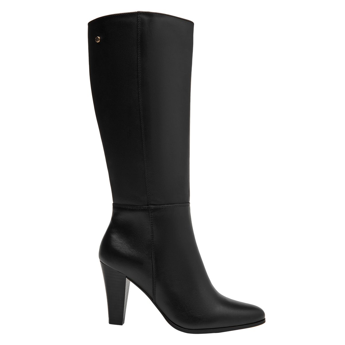 BRUNO ROSSI - Bota Mujer Cuero Negro Bruno Rossi