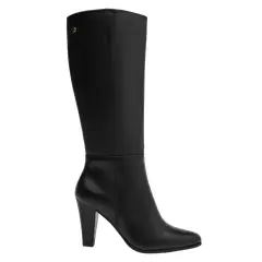 BRUNO ROSSI - Bota Mujer Cuero Negro