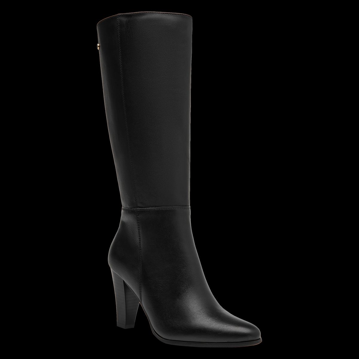 BRUNO ROSSI - Bota Mujer Cuero Negro Bruno Rossi