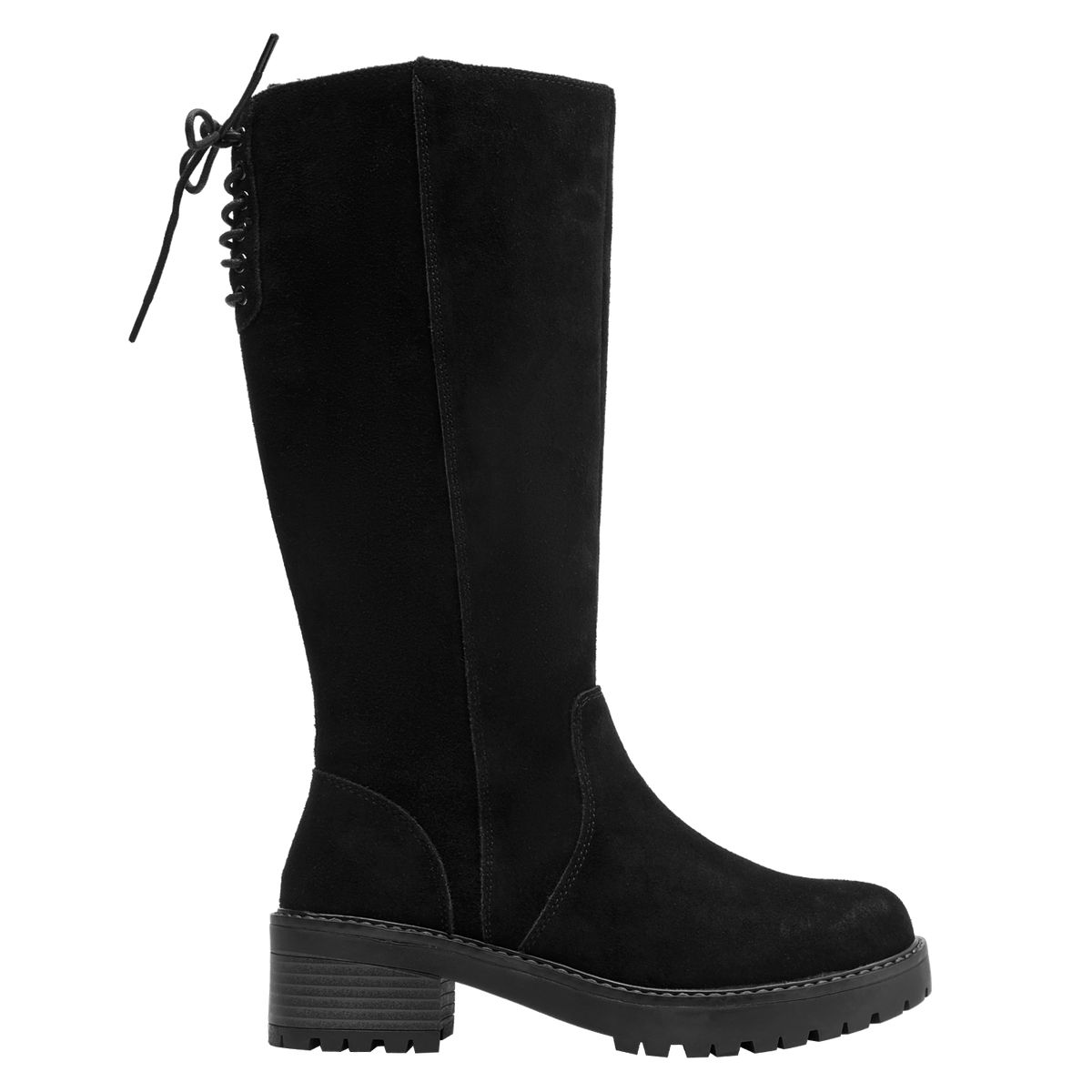 BRUNO ROSSI - Bota Mujer Cuero Negro Bruno Rossi