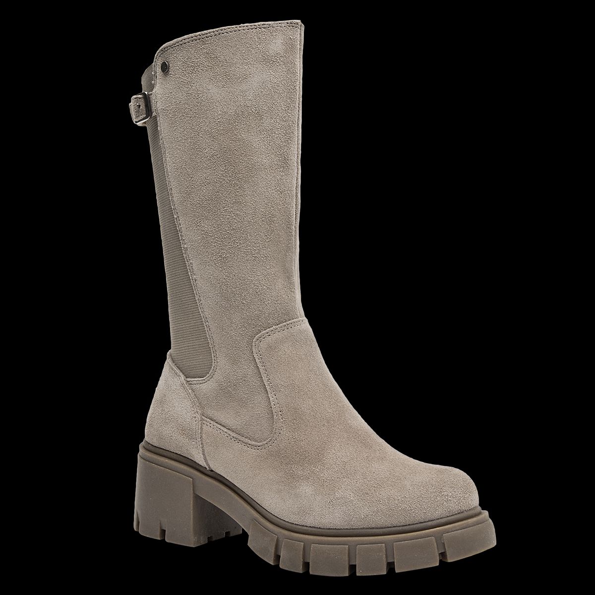 BRUNO ROSSI - Bota Mujer Cuero Beige Bruno Rossi
