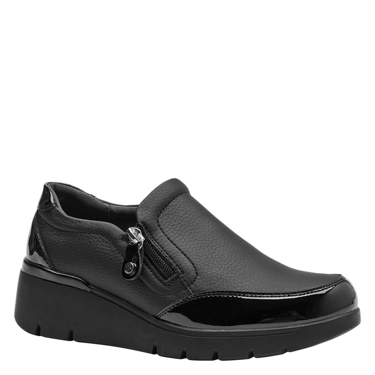 BRUNO ROSSI - Zapato Casual Mujer Negro Bruno Rossi