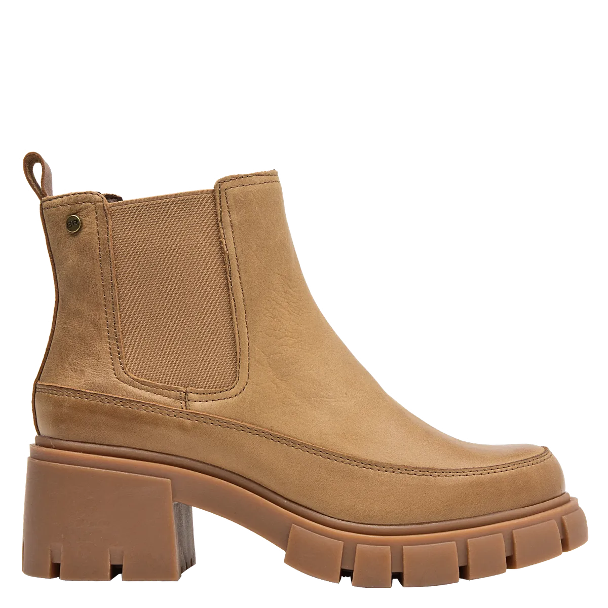 BRUNO ROSSI - Botín Mujer Cuero Café Bruno Rossi