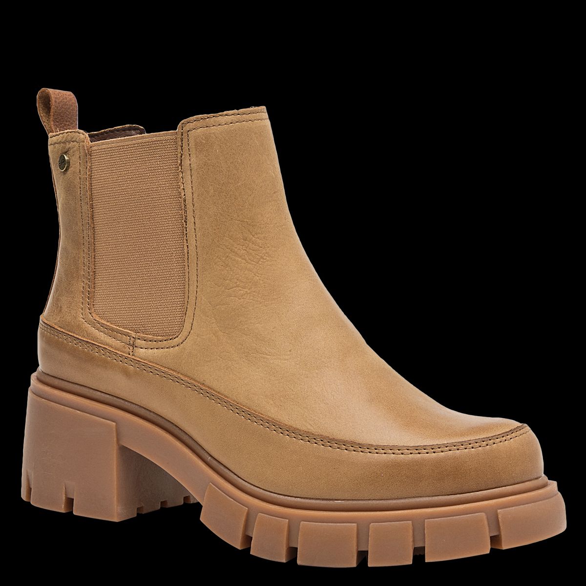 BRUNO ROSSI - Botín Mujer Cuero Café Bruno Rossi