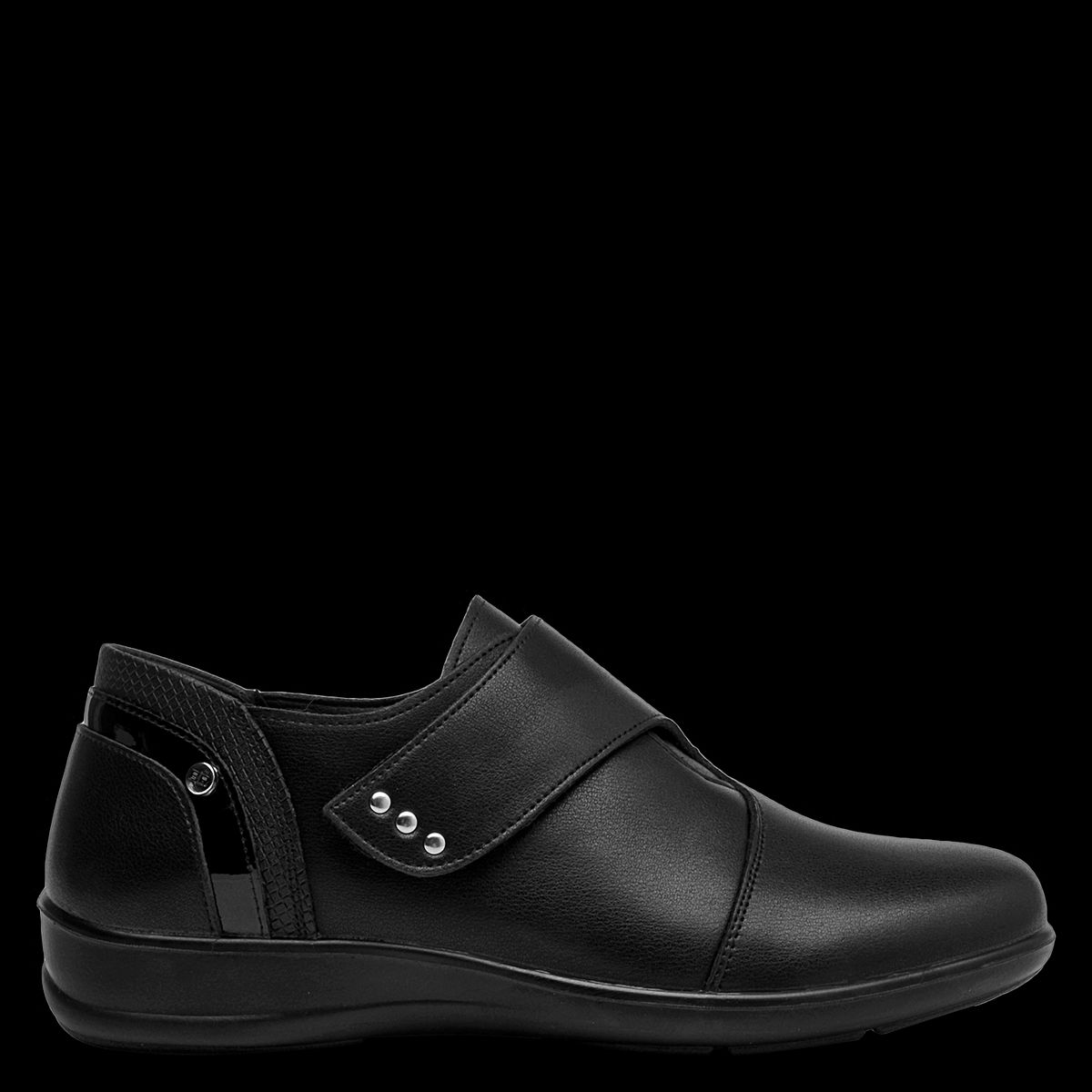 BRUNO ROSSI - Zapato Casual Mujer Negro Bruno Rossi