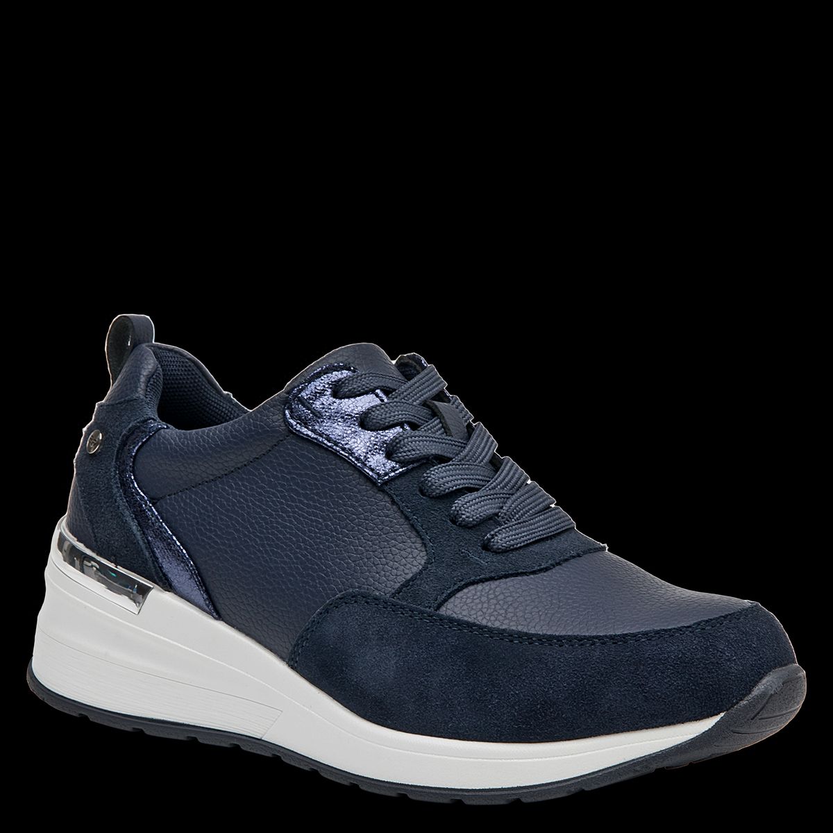 BRUNO ROSSI - Zapatilla Urbana Mujer Azul Bruno Rossi