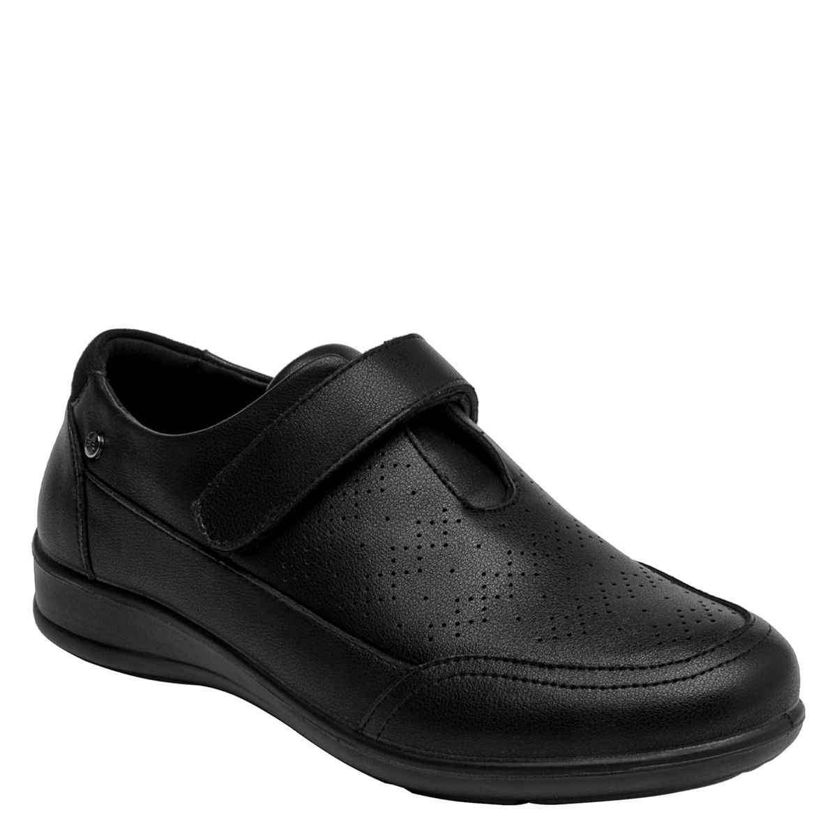 BRUNO ROSSI - Zapato Casual Mujer Cuero Negro Bruno Rossi