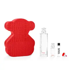 TOUS - Set Perfume Mujer EDT 90Ml+Perfumero+Miniatura+Accesorio