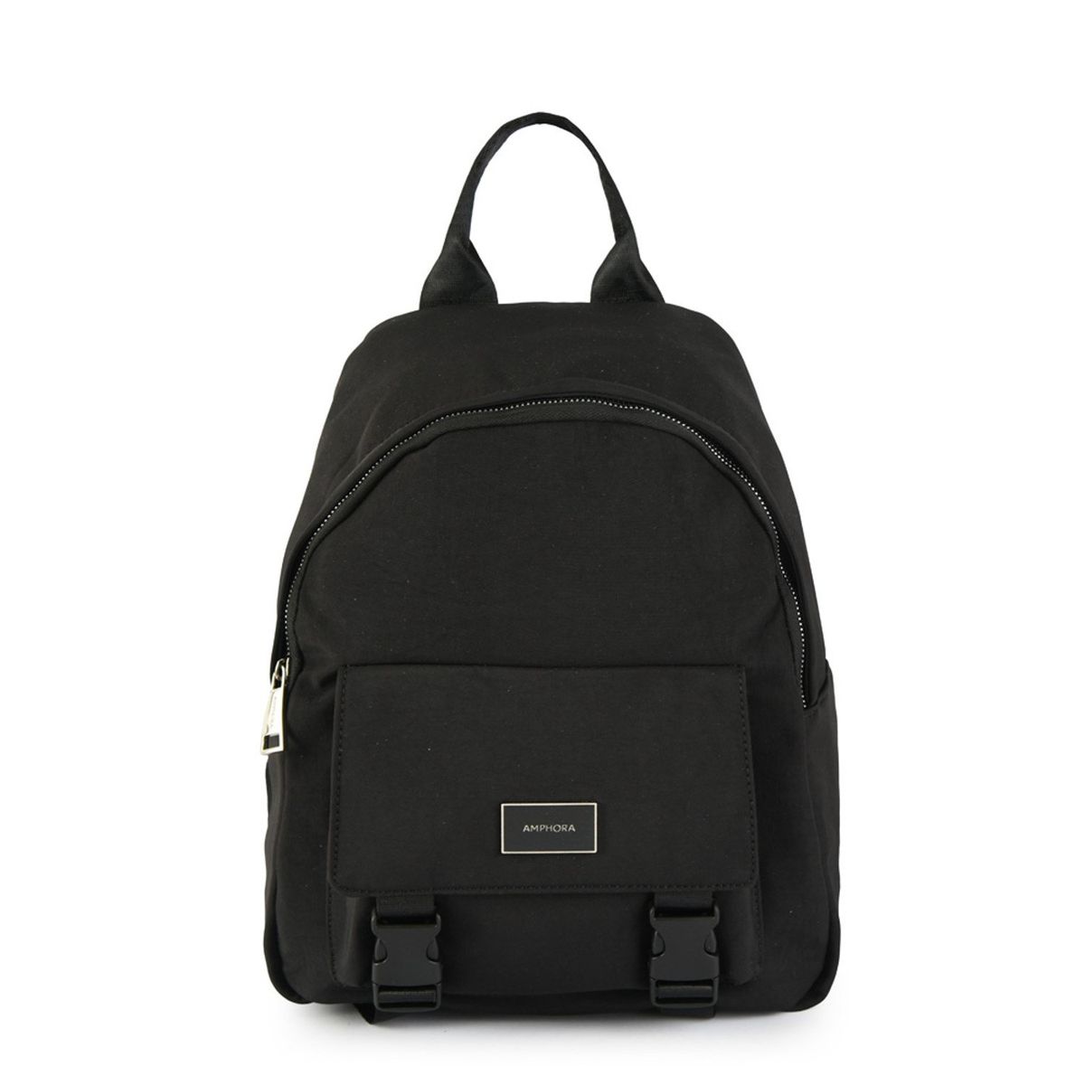 AMPHORA - Mochila Mediana Maurine Negro Amphora