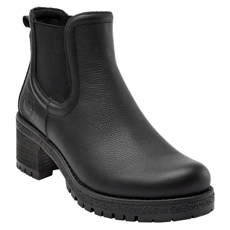 PANAMA JACK - Botín Mujer Cuero Negro Panama Jack
