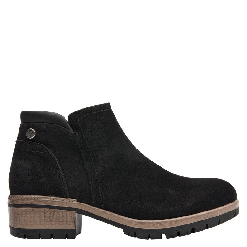 PANAMA JACK - Botín Mujer Cuero Negro Panama Jack
