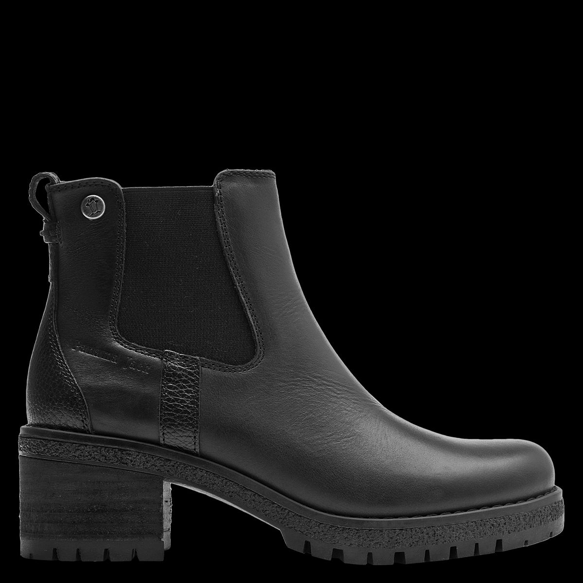 PANAMA JACK - Botín Mujer Cuero Negro Panama Jack