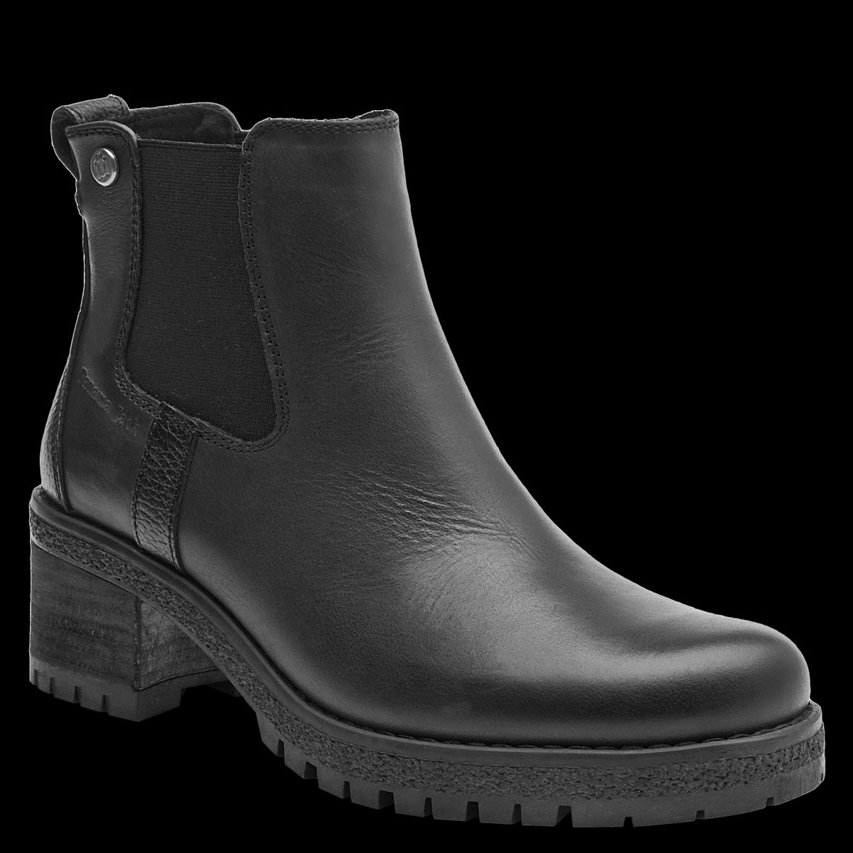 PANAMA JACK - Botín Mujer Cuero Negro Panama Jack