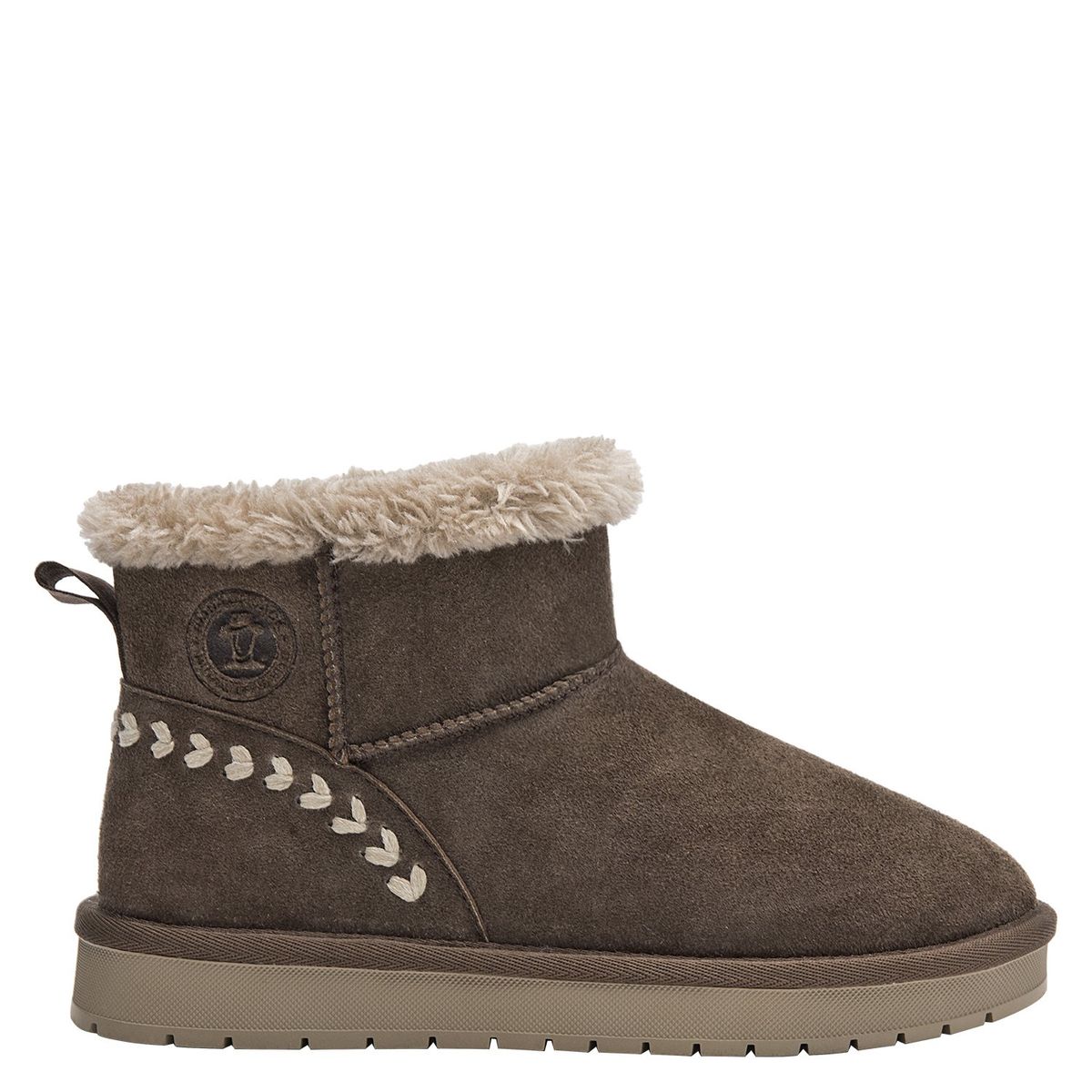 PANAMA JACK - Pantufla Mujer Café Panama Jack