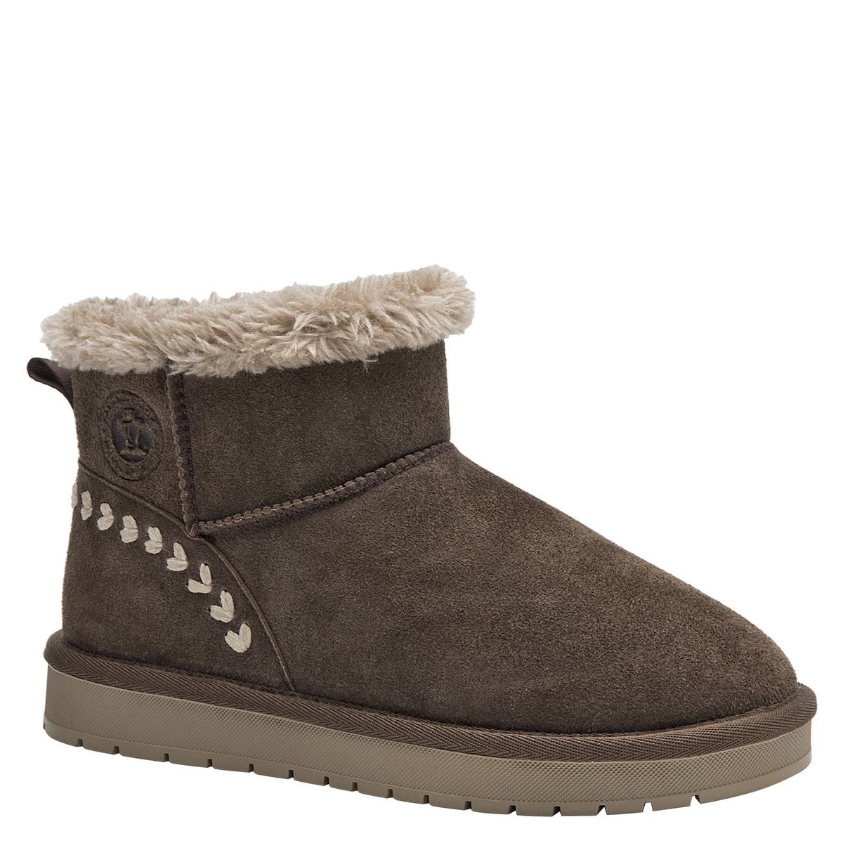 PANAMA JACK - Pantufla Mujer Café Panama Jack