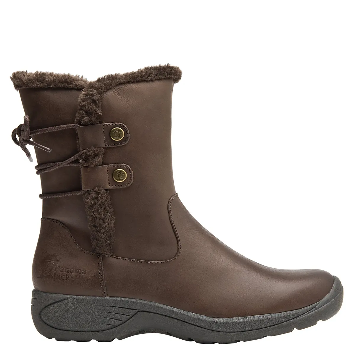 PANAMA JACK - Bota Mujer Cuero Café Panama Jack