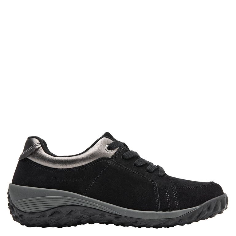 Zapato Casual Mujer Cuero Negro