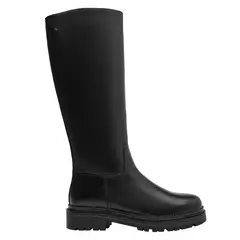 POLLINI - Bota Mujer Cuero Negro