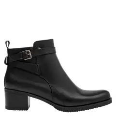 POLLINI - Botín Mujer Cuero Negro