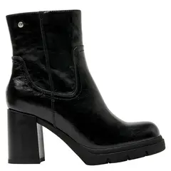 POLLINI - Botín Mujer Cuero Negro