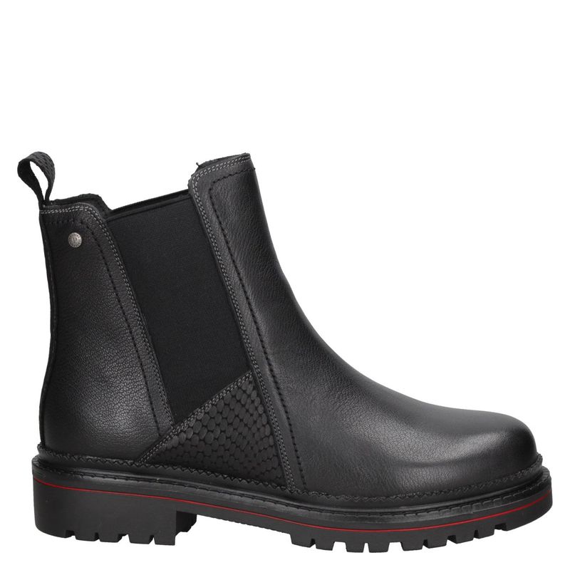 POLLINI - Botín Mujer Cuero Negro Pollini