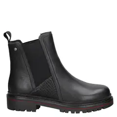 POLLINI - Botín Mujer Cuero Negro