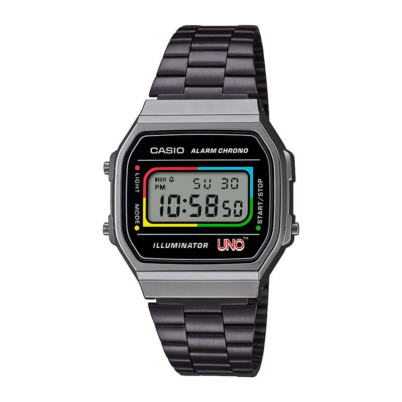 CASIO - Reloj Digital Unisex A168WEUC-1ADR Casio