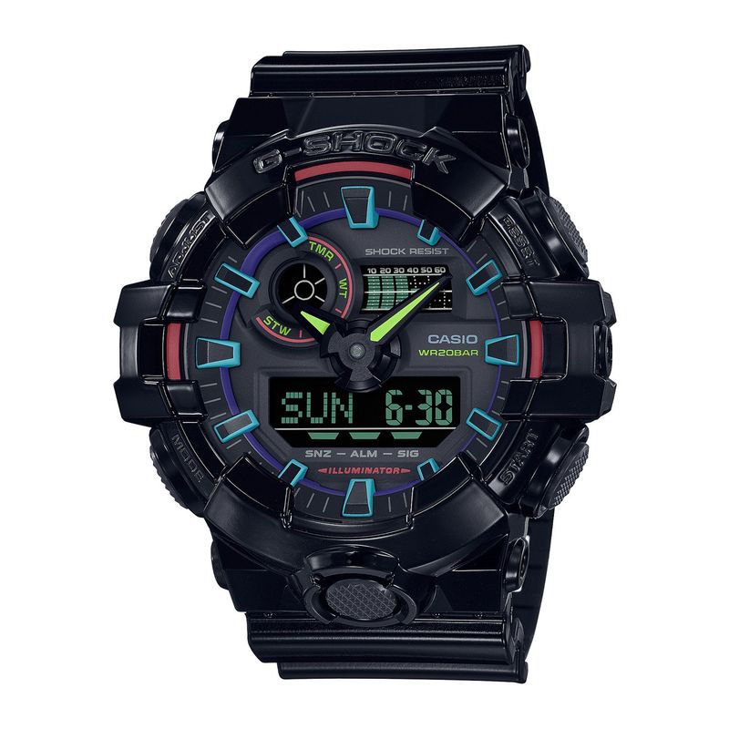 G-SHOCK - Reloj Análogo/Digital Hombre GA700RGB1ADR G-Shock
