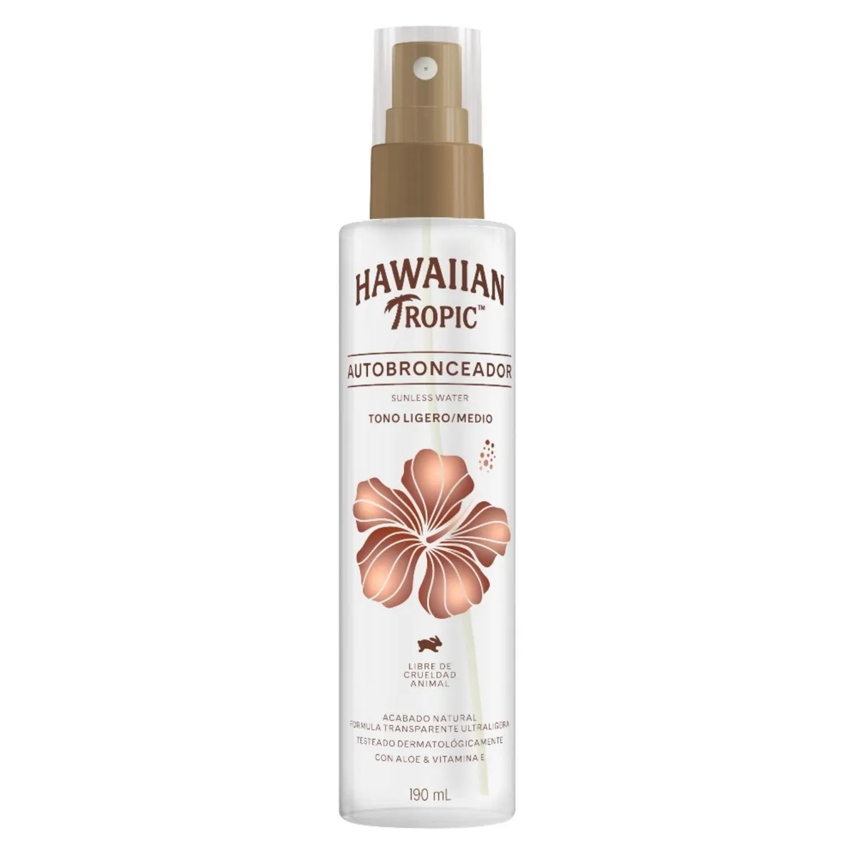 HAWAIIAN TROPIC - Bronceador Hawaiian Self Tanning Water 190Ml Hawaiian Tropic