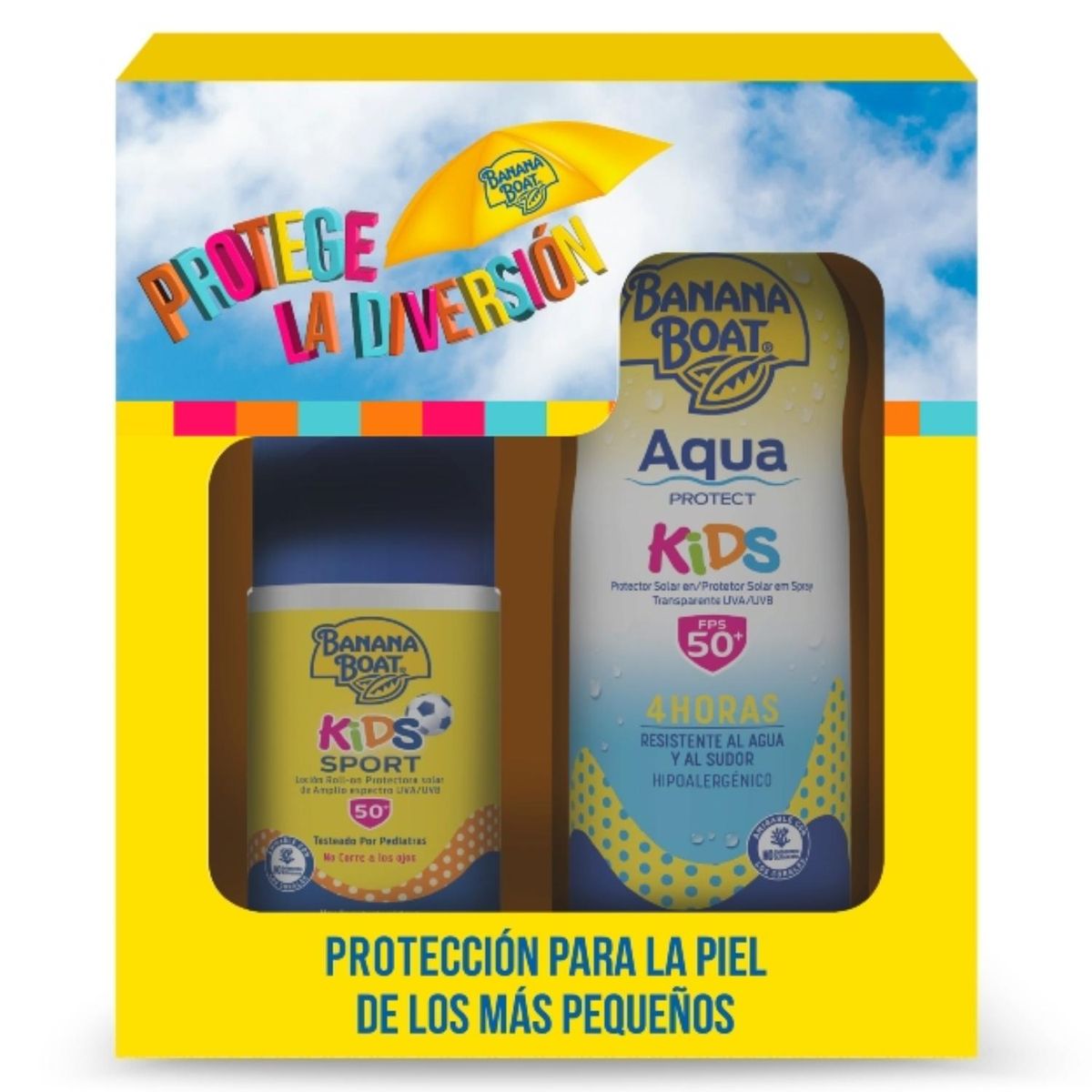 BANANA BOAT - Protector Solar Roll On Kids Sport Fps 50+ 75Ml Banana Boat