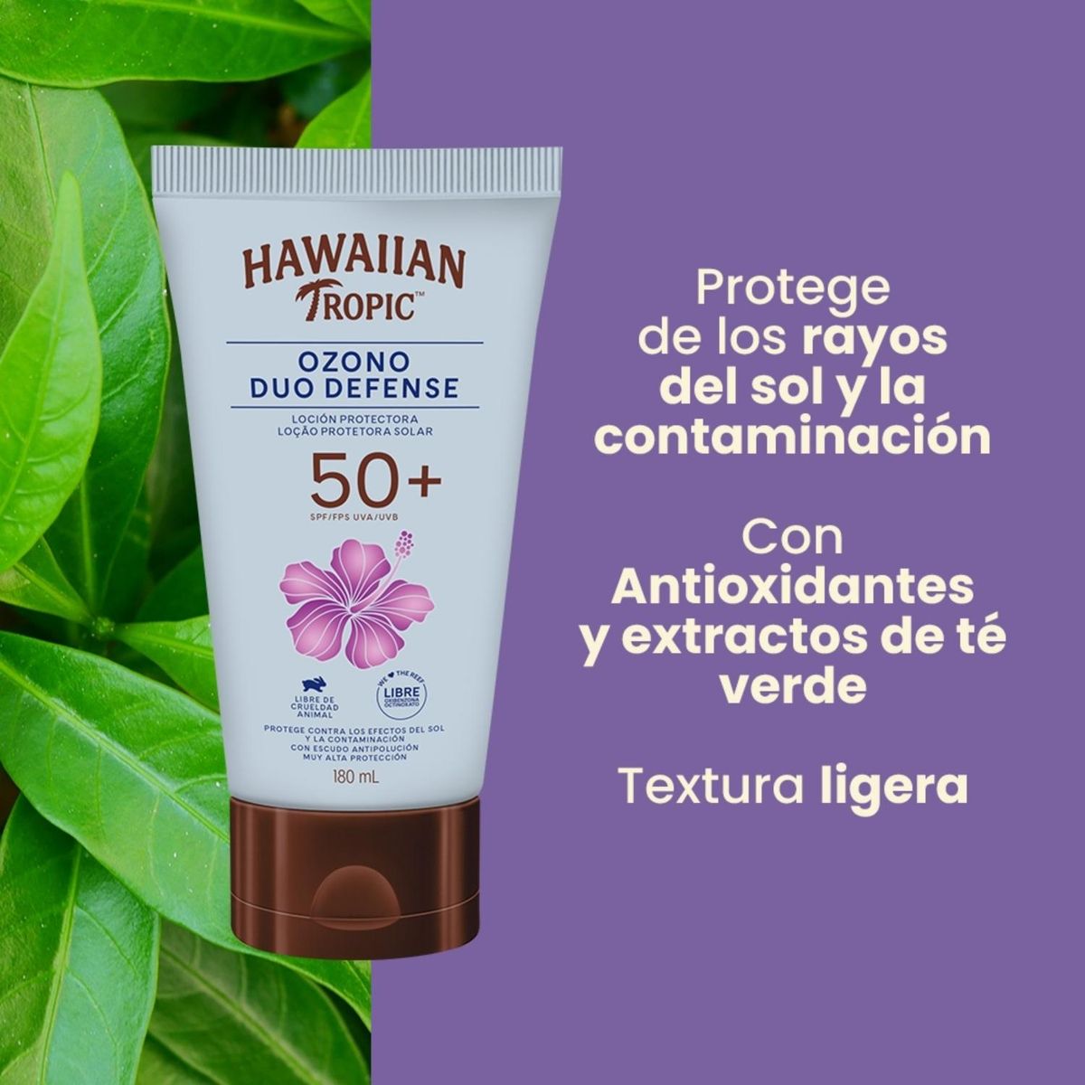 HAWAIIAN TROPIC - Pack Protector Solar Ht Ozono Bruma + Ozono Duo Hawaiian Tropic