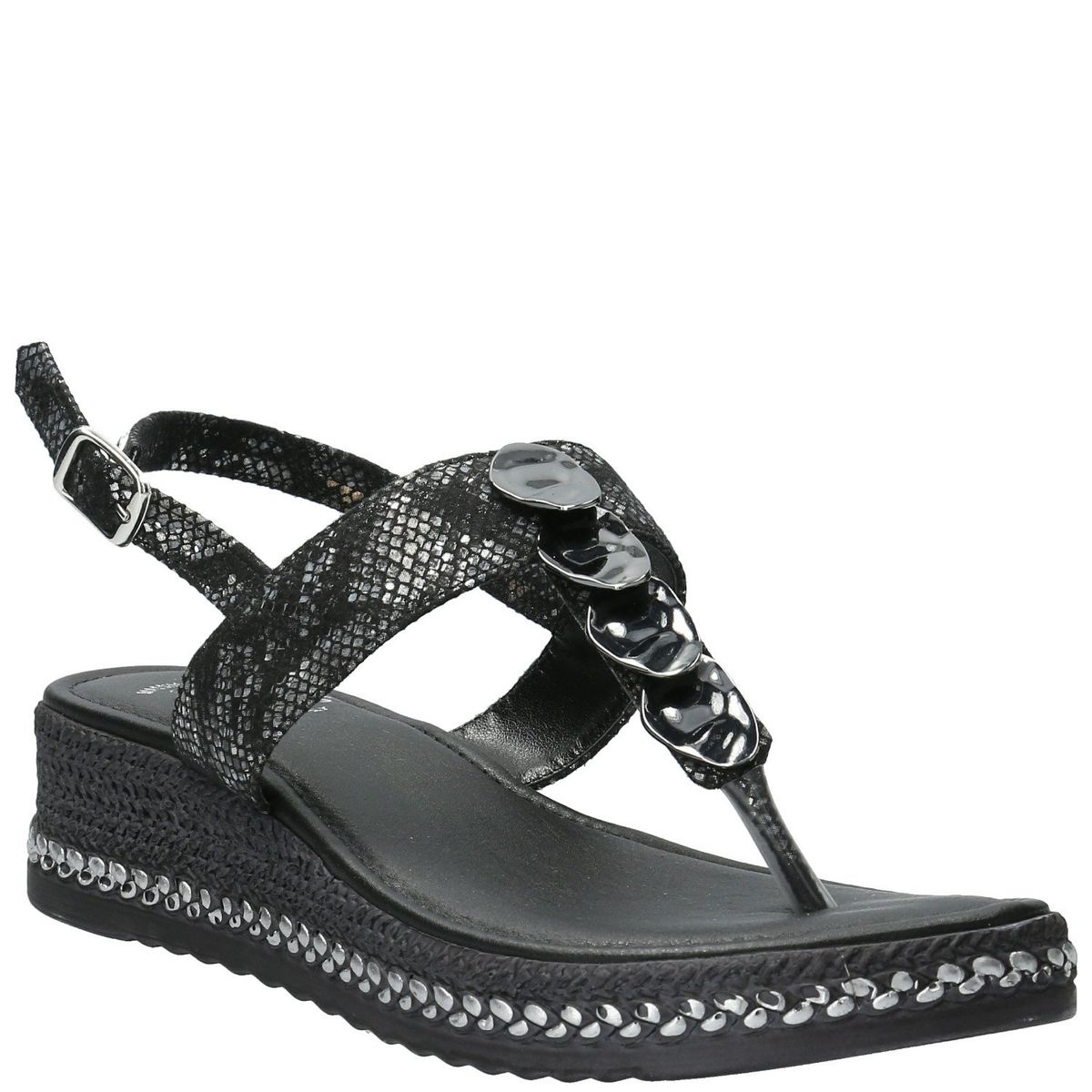 HUSH PUPPIES - Sandalia Mujer Negro Hush Puppies