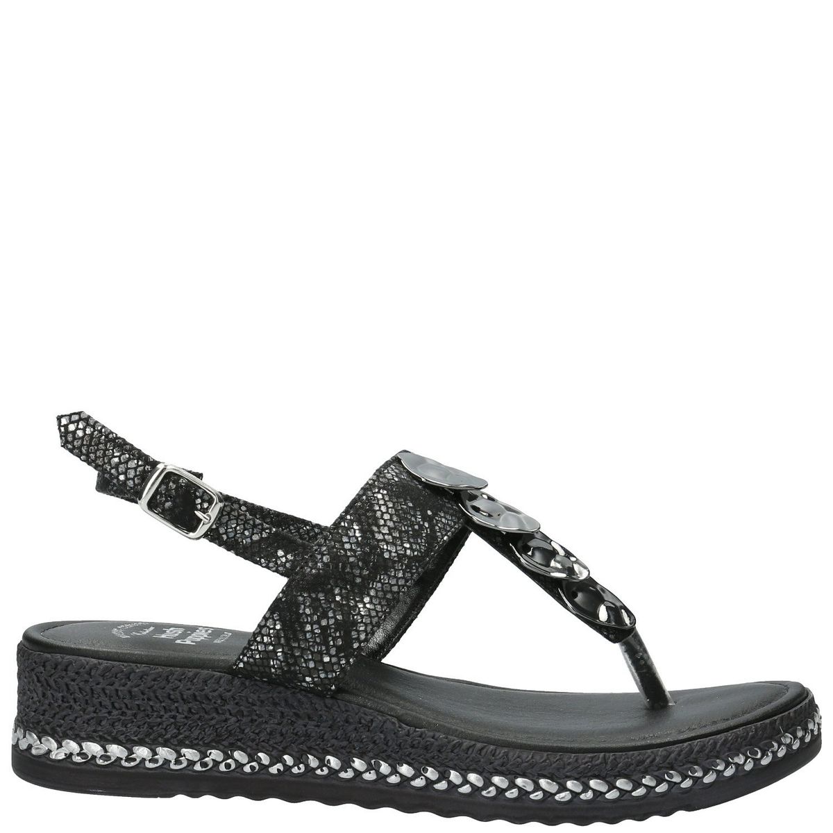 HUSH PUPPIES - Sandalia Mujer Negro Hush Puppies