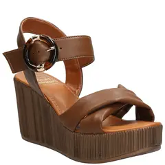 HUSH PUPPIES - Sandalia Mujer Café
