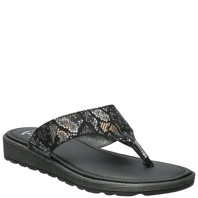 HUSH PUPPIES - Sandalia Mujer Negro Hush Puppies