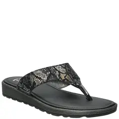 HUSH PUPPIES - Sandalia Mujer Negro