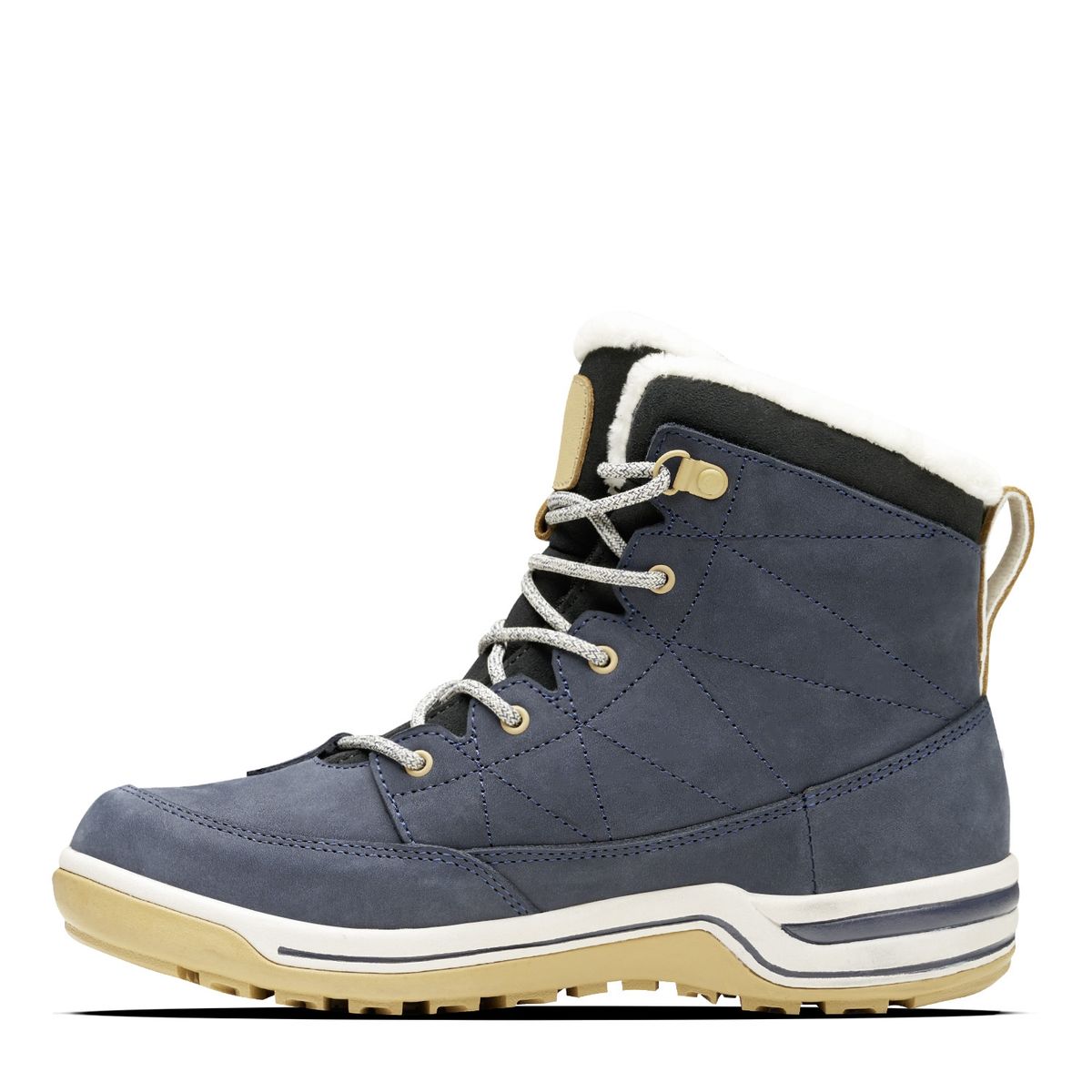 LIPPI - Native Midii Zapatilla Outdoor Mujer Impermeable Cuero Azul Lippi