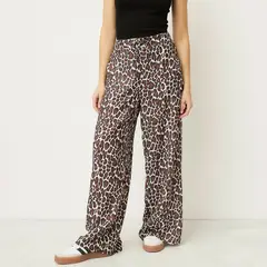 SYBILLA - Pantalón Relax Tiro Medio Mujer