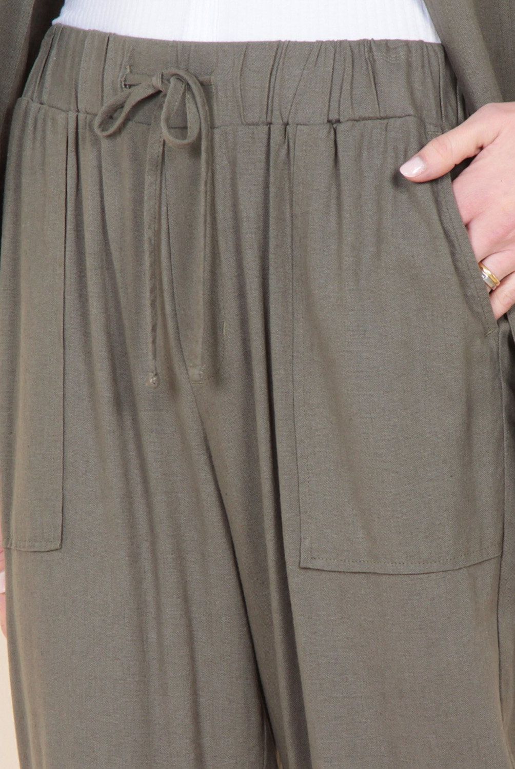 WADOS - Pantalón Cargo Tiro Alto Mujer Wados