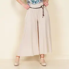 WADOS - Pantalón Regular Tiro Alto Mujer