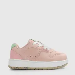 COLLOKY - Zapatilla Cordón Niña Rosado (21 a 27)