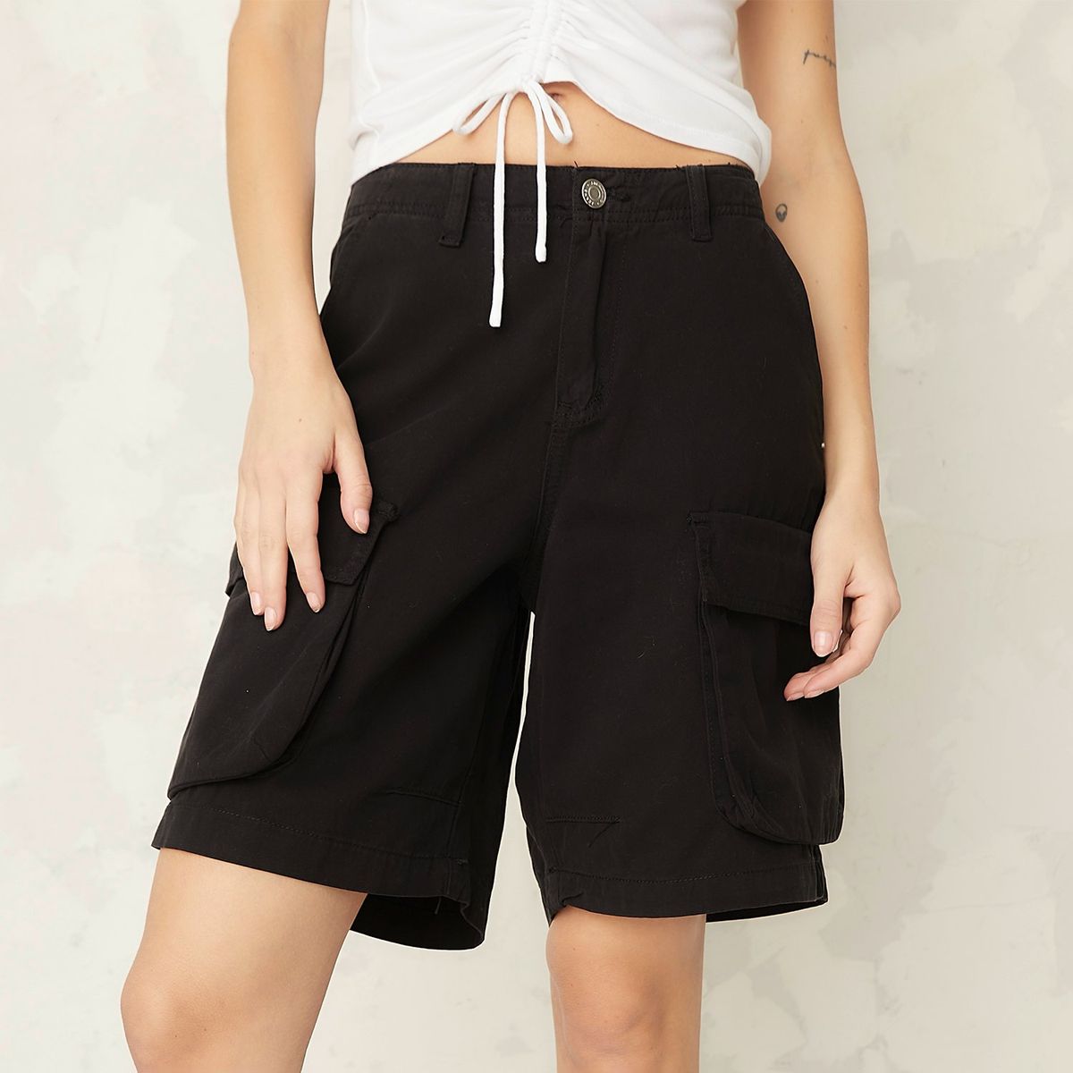 AMERICANINO - Short Americanino Cargo 100% Algodón Mujer