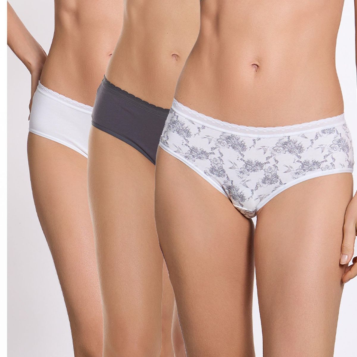 INTIME - Pack de 3 Pantaletas Mujer Intime
