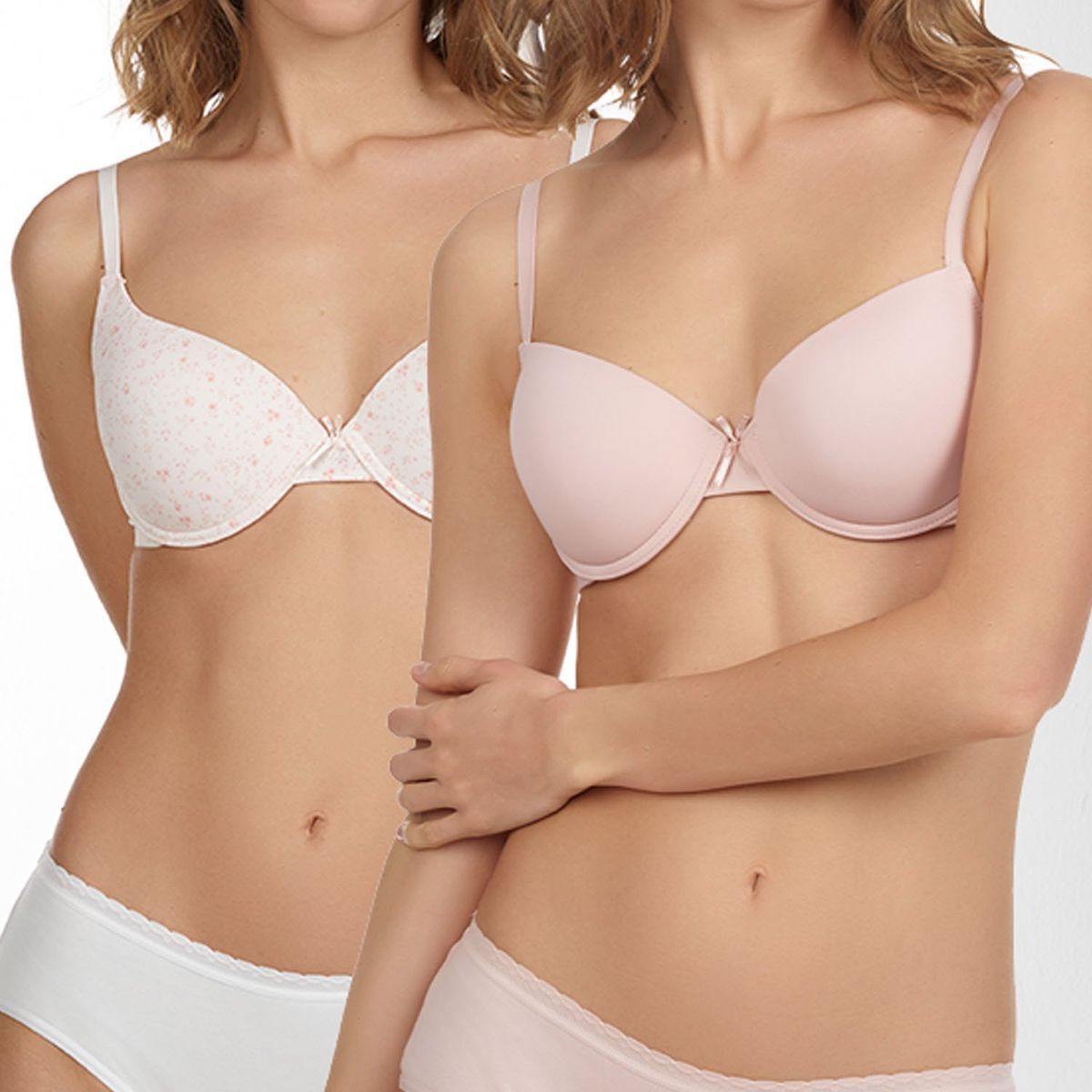 INTIME - Pack de 2 Sostenes Copa B Mujer Intime